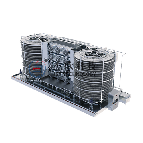 Nouveau type de congélateur en spirale