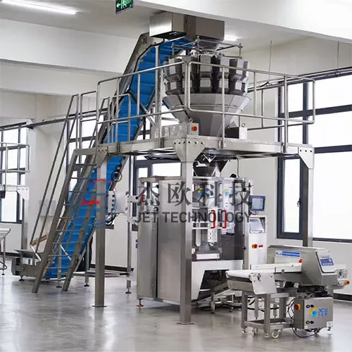 Machine à emballer peseuse à plusieurs têtes